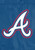 Atlanta Braves Applique Garden Flag