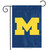 Michigan Wolverines Applique Garden Flag