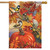 Autumn Bird Gathering House Flag