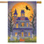 Haunted House Party Halloween House Flag