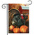 Autumn Turkeys Garden Flag