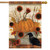 Primitive Pumpkins Autumn House Flag