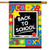 Back To School Chalklboard Fall House Flag