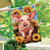 Happy Piglet House Flag