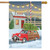 Home For Christmas House Flag