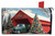 Snow Covered Bridge Christmas Mailbox Cover