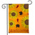 Sunflowers Welcome Fall Burlap Garden Flag