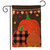 Welcome Pumpkins Autumn Burlap Garden Flag