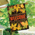 Outdoors Welcome Fall House Flag