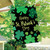 St. Patrick's Day Clovers House Flag
