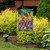 Briarwood Lane Garden Bunnies Spring Garden Flag with colorful bunnies and flowers on a small decorative flag.