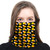 Candy Corn Wrap-Around Face Covering Neck Gaiter