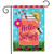 Briarwood Lane small printed garden flag reads Hello SuMMeR with colorful summer design and cheerful greeting.