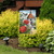 Briarwood Lane small printed garden flag with colorful hummingbirds and flowers for spring and summer decor.