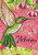 Briarwood Lane small printed garden flag with colorful hummingbird and welcome message for spring porch display.