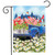 Briarwood Lane All American Truck Garden Flag, colorful springtime decorative display for porch or yard.