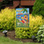 Briarwood Lane's small, colorful Welcome To The Pool garden flag on a decorative yard display pole.