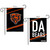 Briarwood Lane Chicago Bears Da Bears NFL licensed garden flag with orange bear logo.