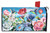 Briarwood Lane Hummingbird and Roses spring mailbox cover with colorful floral design and hummingbirds.
