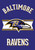 Retro Baltimore Ravens Licensed NFL Garden Flag