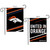 Briarwood Lane Denver Broncos United in Orange NFL licensed garden flag with horse head logo.