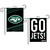 New York Jets Slogan NFL Licensed Garden Flag