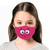 Smile - Pink Cloth *Children's Size* Kids Face Mask