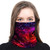Galaxy Red Wrap-Around Face Covering Neck Gaiter