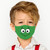 Smile - Green Cloth *Children's Size* Kids Face Mask