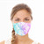 Pink and Aqua Tie Dye Reusable Cloth Face Mask