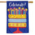 Celebrate Cake Applique House Flag