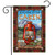 Cabin Lantern Summer Garden Flag