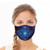 Galaxy Blue Reusable Cloth Face Mask