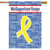 Support Our Troops Yellow Ribbon Patriotic House Flag