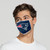 New England Patriots Solid Big Logo Face Mask