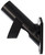 Briarwood Lane black 2-position metal flag pole bracket, decorative house flags hardware.