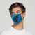 Carolina Panthers Solid Big Logo Face Mask