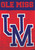 University of Mississippi "Ole Miss" Vertical Flag