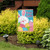 Bunny and Eggs Easter Garden Flag