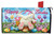 Briarwood Lane Easter Egg Hunt Mailbox Cover with colorful Easter bunny and eggs on grass.