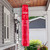 Briarwood Lane String of Hearts Valentine's Day Windsock with love hearts and happy valentines design.