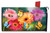 Briarwood Lane Garden Gerber Daisies spring mailbox cover with colorful butterflies and flowers design.