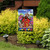 Briarwood Lane spring garden flag with colorful squirrels and floral design for porch or yard display.