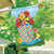 Boots and Blooms Spring House Flag