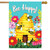 Bee Happy Hive Spring House Flag