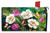 Briarwood Lane spring mailbox cover with colorful butterflies and poppies on a small printed decorative design.