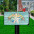 Briarwood Lane Spring Barnstar Primitive Mailbox Cover, colorful, cheery springtime decor for porch or yard display.
