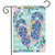 Briarwood Lane Enjoy Life Flip Flops small garden flag with colorful sandals, sea elements, and sun.
