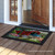 Briarwood Lane small printed doormat with colorful bridge and floral design for springtime porch decor display.