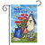 Bless This Nest Floral Spring Garden Flag